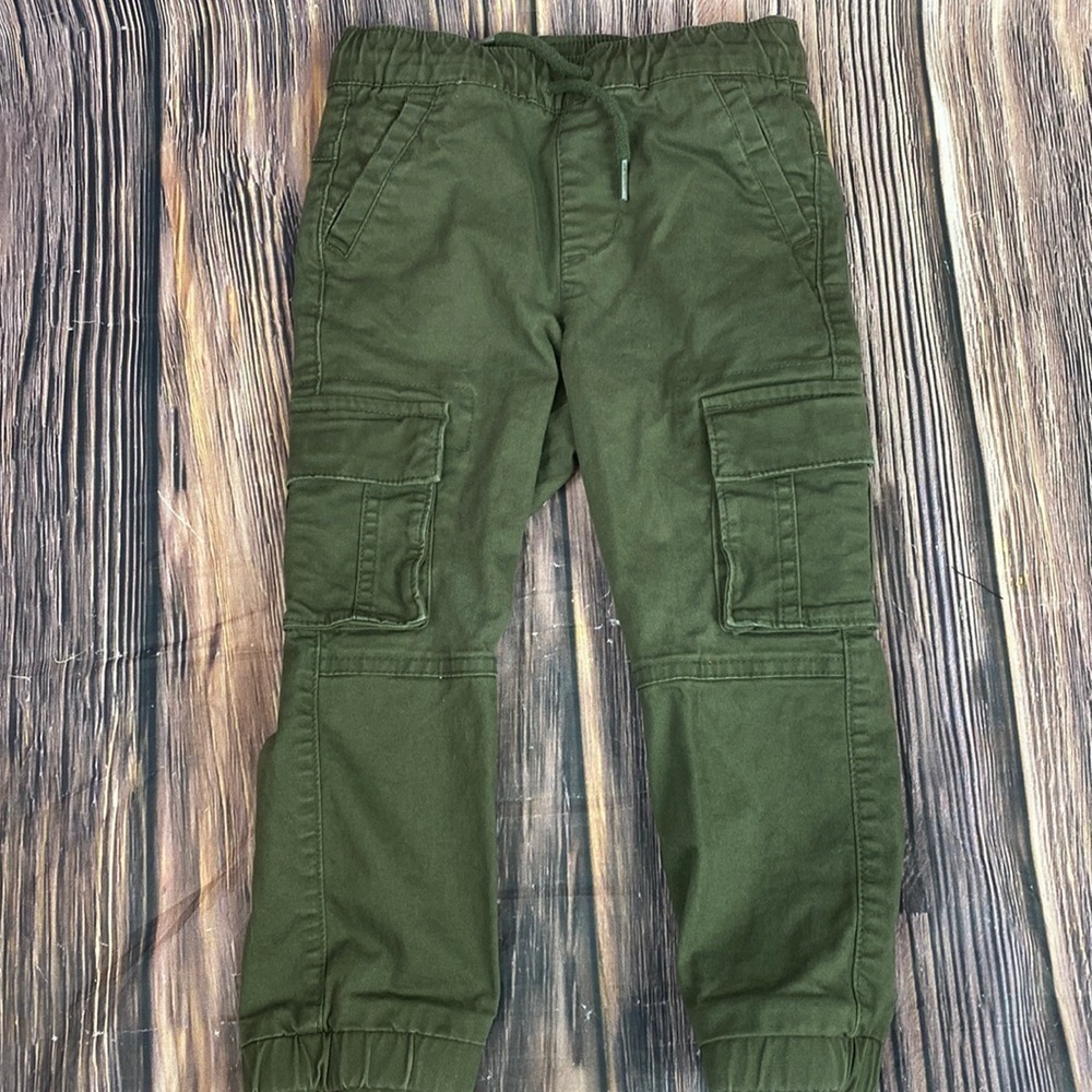Toddler Green Cargo Pants